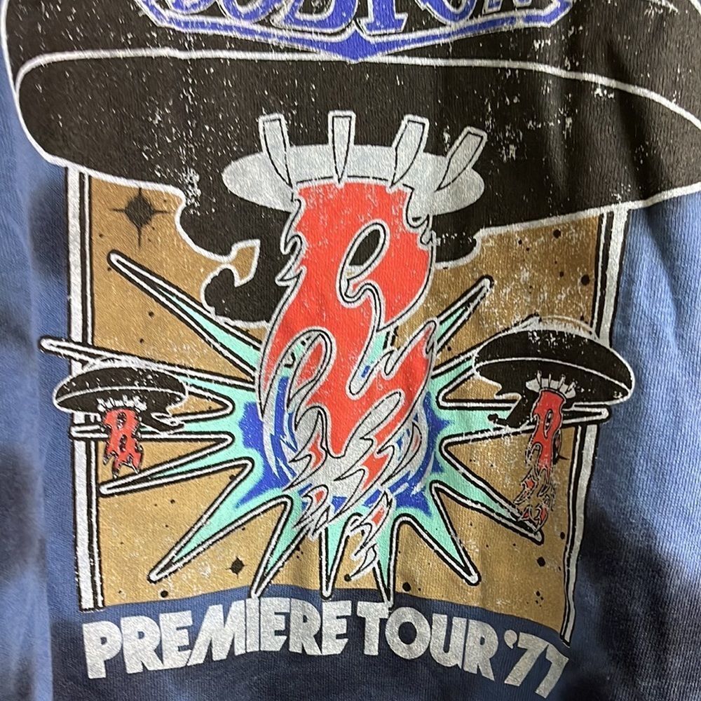 BOSTON Premiere Tour 1977 Rock Band Tie Dye Sweatshirt  Unisex NWT - Picture 8 of 13